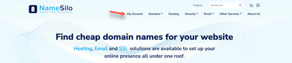 namesilo登录